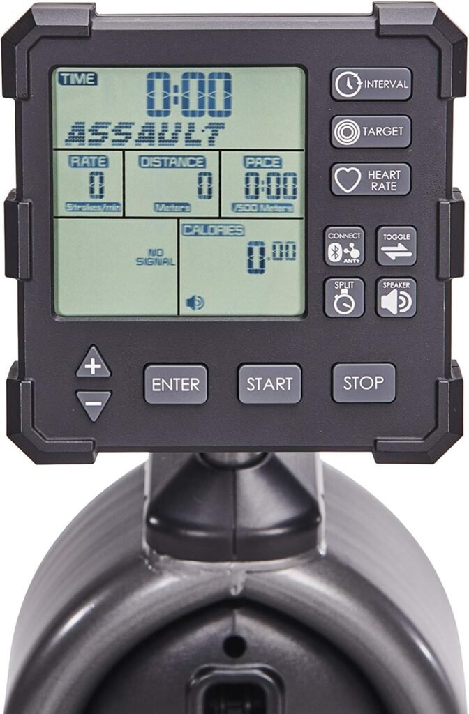 Assault Fitness Rower Elite - Rower Machine for HIIT, Cardio, and Endurance Training