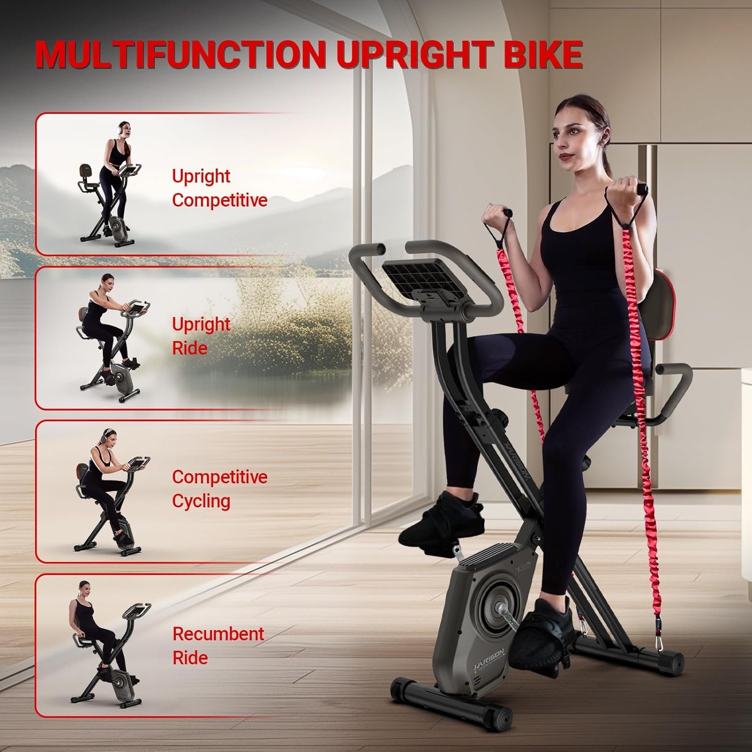 HARISON Foldable Exercise Bike Review