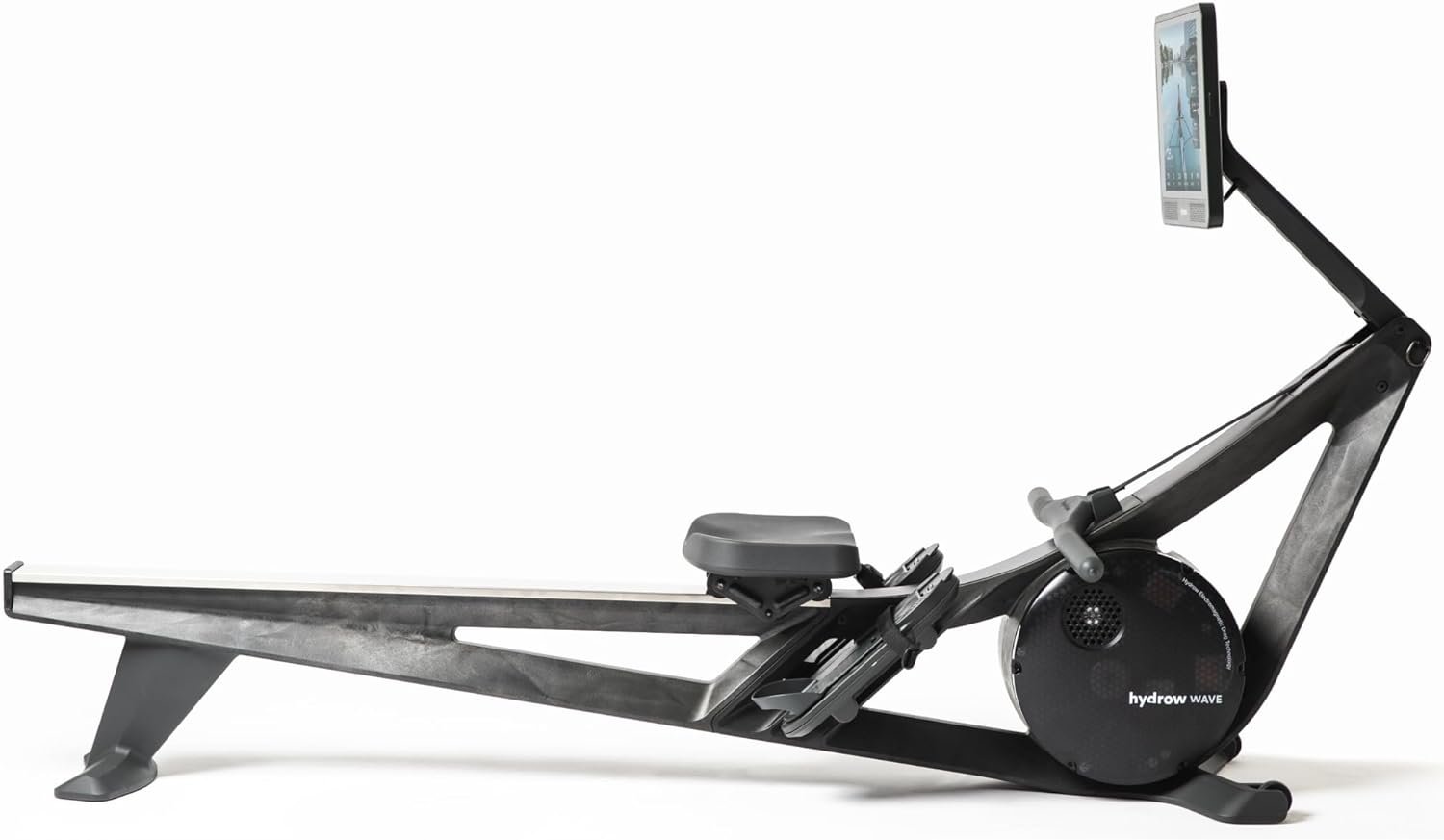 Hydrow Wave Rowing Machine with 16 HD Touchscreen  Speakers - Foldable | Live Home Workouts, Subscription Required