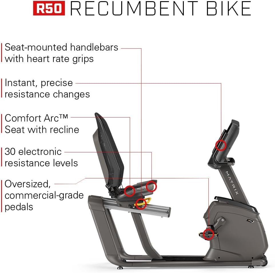 Matrix Matrix Fitness R50 Recumbent Bike