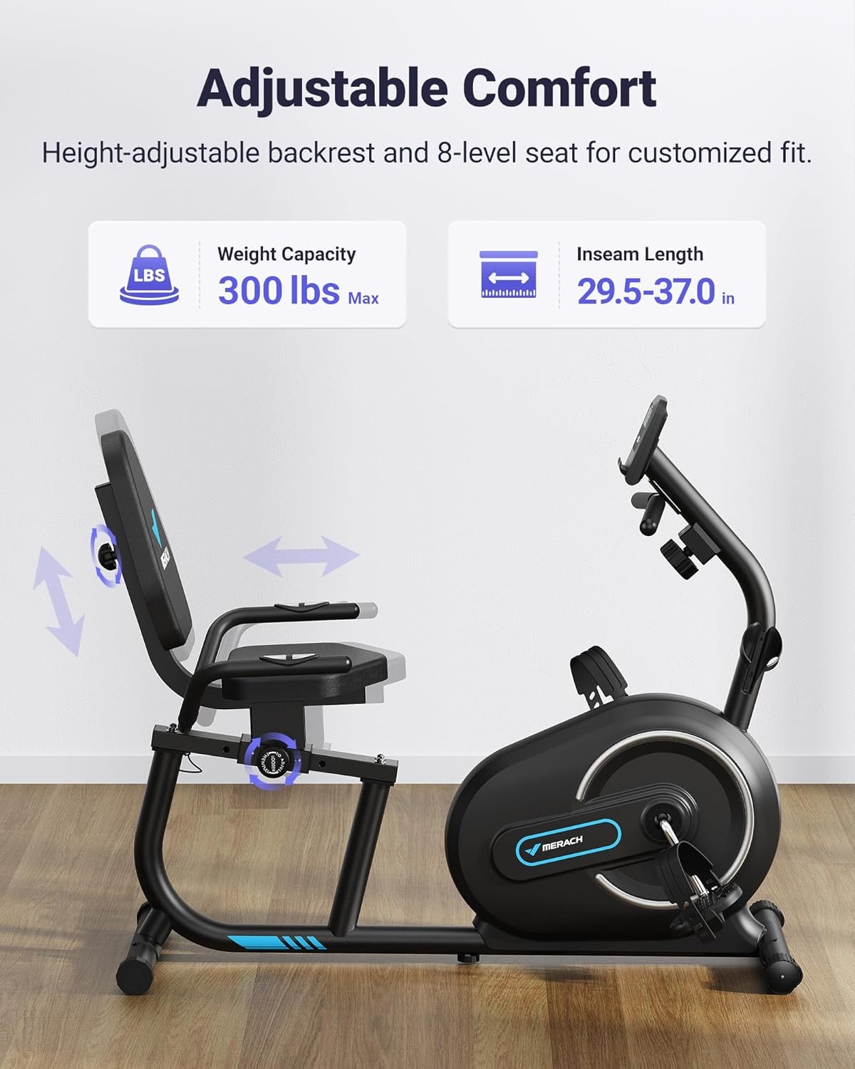 MERACH Recumbent Exercise Bike Review