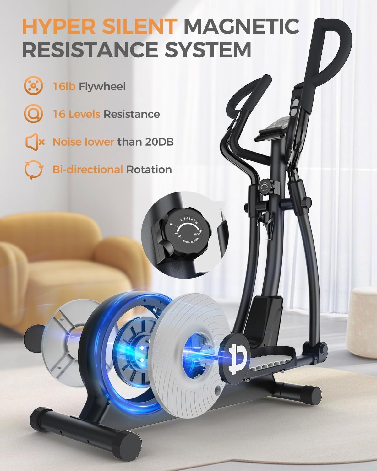 pooboo Elliptical Machine Review