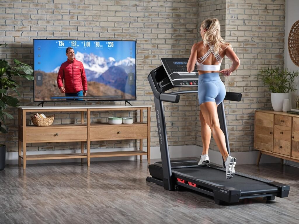 ProForm Carbon TLX; All-New Treadmill for Walking and Running with Built-in Fan and Space-Saving Design