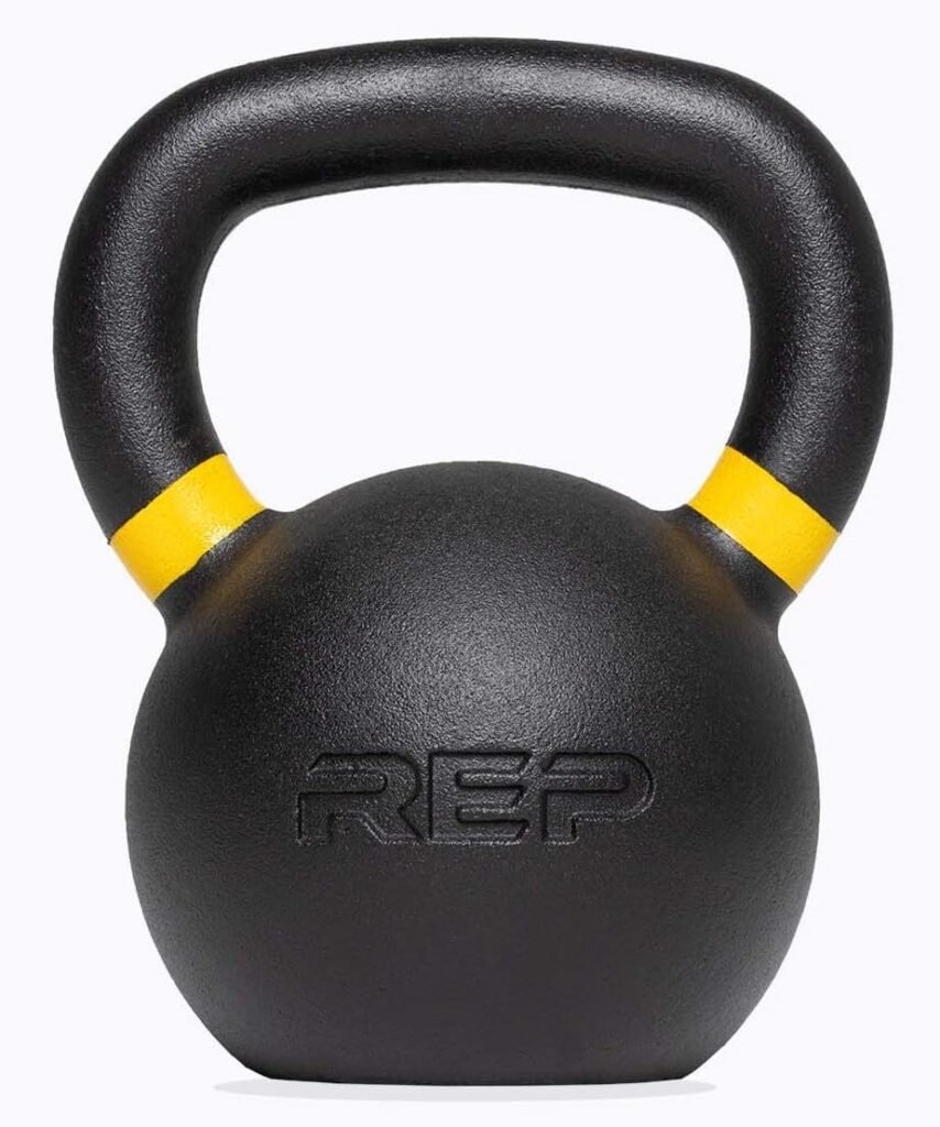 REP FITNESS Kettlebells for Strength and Conditioning, Fitness, and Cross-Training - LB and KG Markings