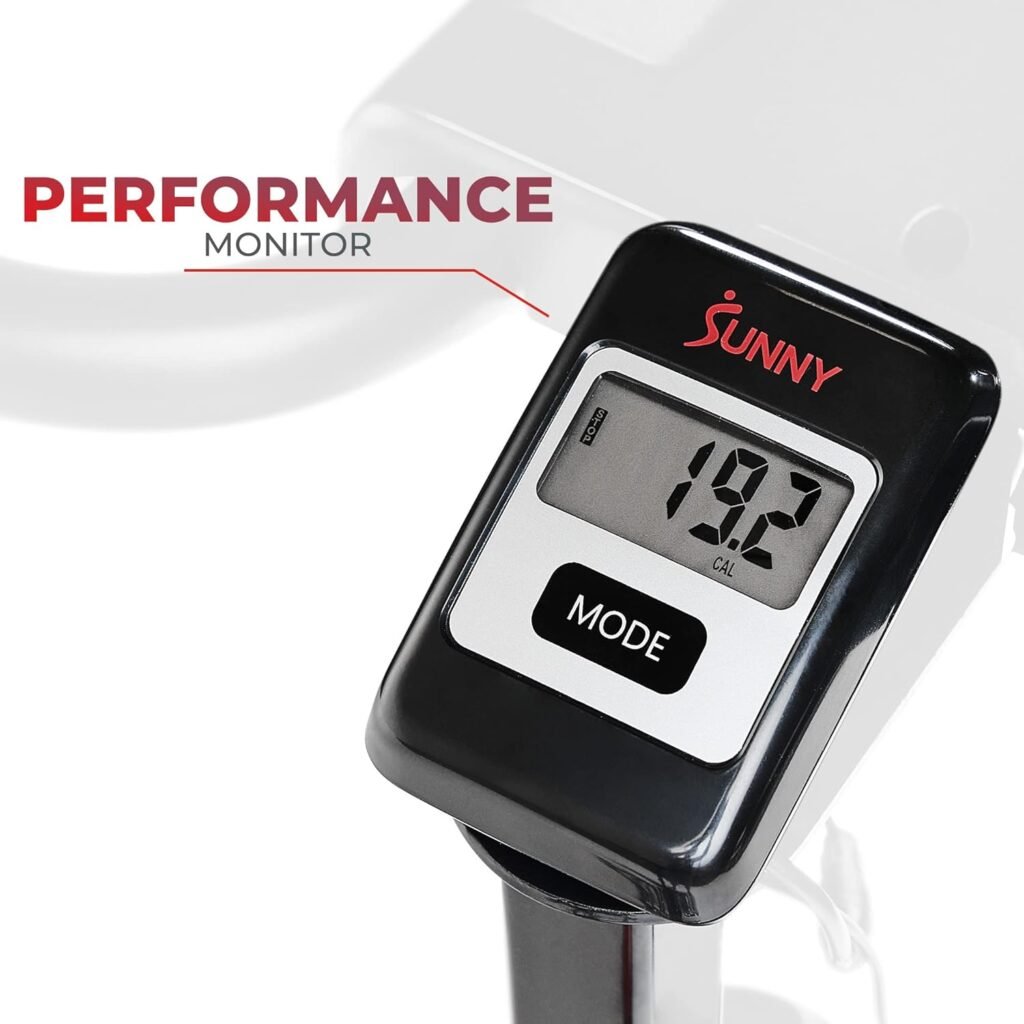 Sunny Health  Fitness Endurance Premium Magnetic Resistance Interactive Indoor Cycling Exercise Bike, Comfortable  Adjustable Seat, Optional Exclusive SunnyFit App Enhanced Bluetooth Connectivity