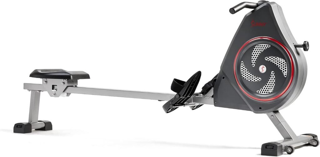 Sunny Health  Fitness Rowing Machine with Optional Magnetic Rower or Air Rower Exclusive SunnyFit App and Smart Connectivity