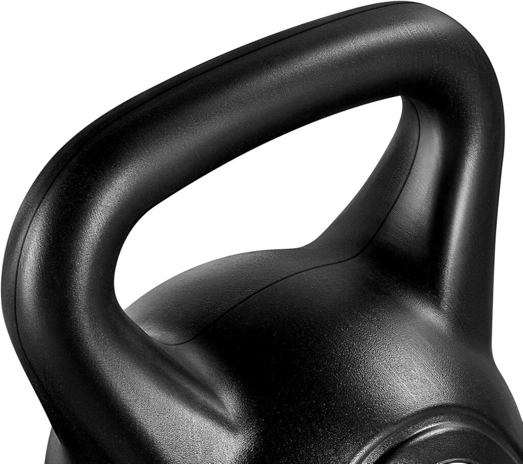 Yaheetech 6pcs Kettlebell Set HDPE Coated Kettlebells Weight Sets 5LB, 10LB, 15LB, 20LB, 25LB, 35LB Kettlebells for Home Fitness Gym