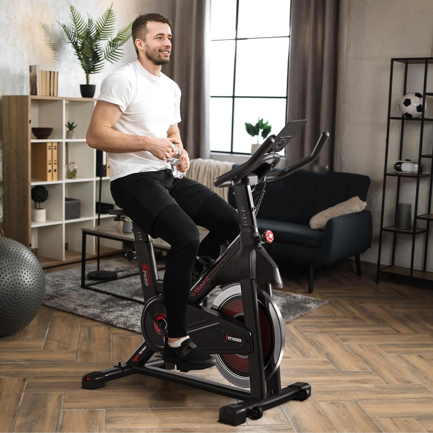 Yaheetech Exercise Bike Stationary Bikes Review Gym Irons