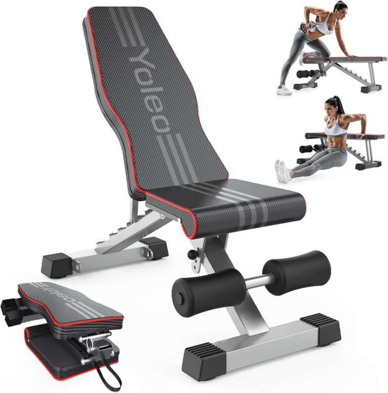Yoleo Adjustable Weight Bench Review