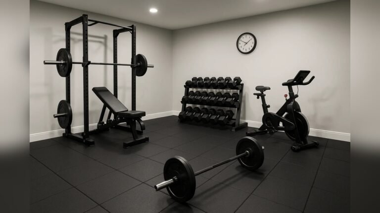 Best Home Gym Flooring Options for Weights